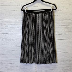 ROZ AND ALI black SKIRT